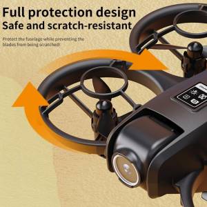 RC HD 360 Dron 15x13CM 50x Zoom Kamera 3xBaterije