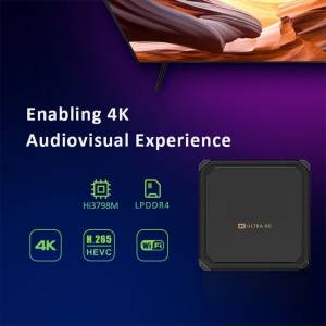 Smart TV BOX 4k Quad Core 8GB+128GB Android9