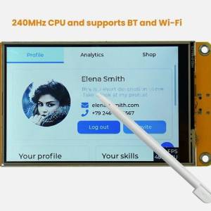 ST7796S Touch Screen ESP32 WiFi BT