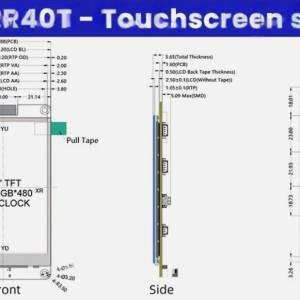 ST7796S Touch Screen ESP32 WiFi BT