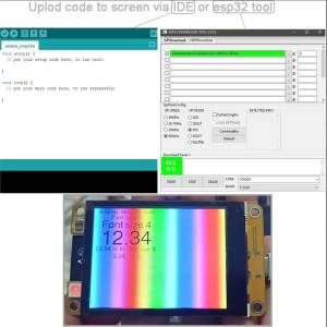ST7796S Touch Screen ESP32 WiFi BT