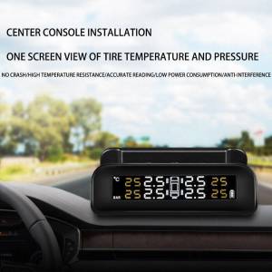 Sustav nadzora temperature i tlaka u gumama s 4 vanjska senzora