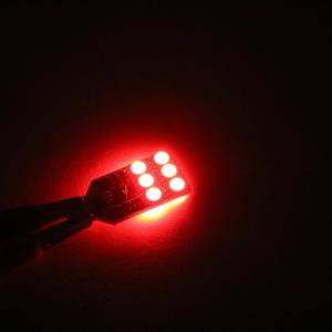 T10 RGB LED 12SMD auto žarulje s daljinskim