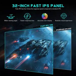 TITAN IPS 32Inch 2560x1440 QHD 240Hz Monitor