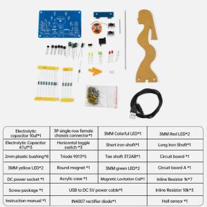 USB Elektromagnetska Ljuljačka Napravi Sam komplet