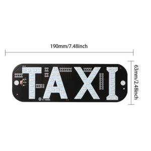 USB LED 12V TAXI Znak
