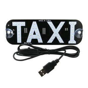 USB LED 12V TAXI Znak