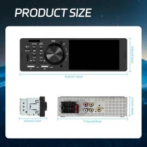 USB TF FM MirrorLink Bluetooth Auto radio
