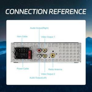 USB TF FM MirrorLink Bluetooth Auto radio