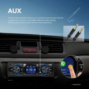 USB TF FM MP5 Bluetooth Auto radio
