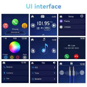 USB TF FM MP5 Bluetooth Auto radio