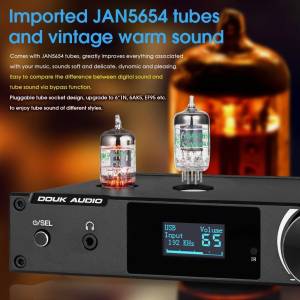 Vakumsko Predpojačalo DAC ESS9028Q2M USB OPT COAX Bluetooth