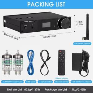 Vakumsko Predpojačalo DAC ESS9028Q2M USB OPT COAX Bluetooth