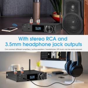 Vakumsko Predpojačalo DAC ESS9028Q2M USB OPT COAX Bluetooth