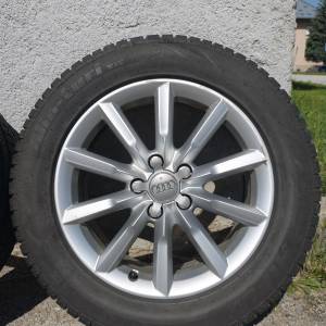 Alu felge, original Audi, 17'', rupe 5x112, 4 kom., sa gumama