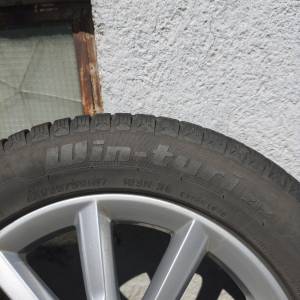 Alu felge, original Audi, 17'', rupe 5x112, 4 kom., sa gumama