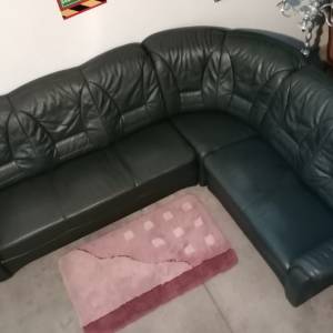 KONFORNA kožna garnitura "FRYKSDALEN" iz ŠVEDSKE. Mogućnost DOSTAVE !