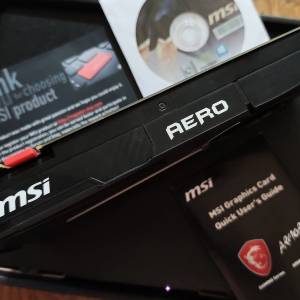 NVIDIA GeForce GTX 1080 MSI AERO OC 8gb GDDR5X
