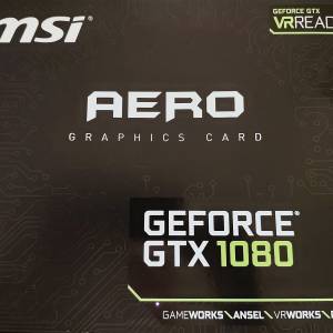NVIDIA GeForce GTX 1080 MSI AERO OC 8gb GDDR5X