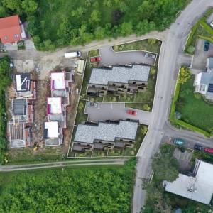 Projekt Perjavica - Stanovi s vrtom / Kuće u nizu