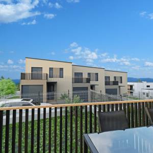Projekt Perjavica - Stanovi s vrtom / Kuće u nizu