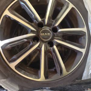Alu felge sa gumama 16" 4x108 dot2025