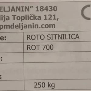 Freza Deljanin rot 700