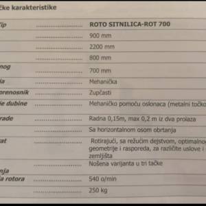 Freza Deljanin rot 700