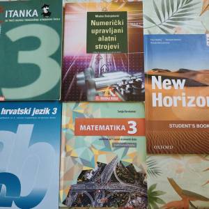 Knjige za 2. i 3. raz. srednje Škole Bjelovar, smjer CNC Operater