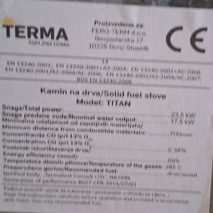 TERMA TITAN ZA CENTRALNO GRIJANJE 23,5 kW