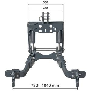 UNIVERZALNI KIT PREDNJA ČELNA HIDRAULIKA CAT. 2 - FLEX ZA TRAKTOR 1500