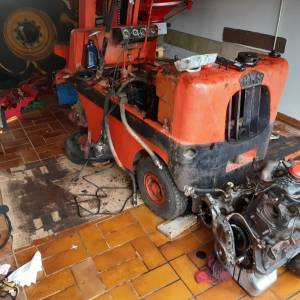 Viljuškar BKS Mercedes Motor OM 636 (dizel)