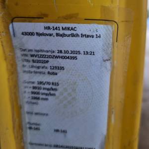 VW LT 2.5TDI, 6 Sjedala, B kategorija