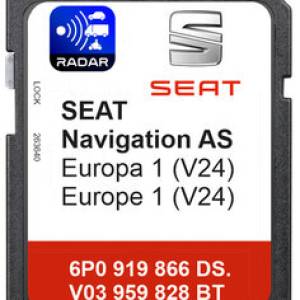 VW ŠKODA SEAT navigacija SD kartica sa najnovijim kartama 2027.