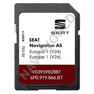 VW ŠKODA SEAT navigacija SD kartica sa najnovijim kartama 2027.