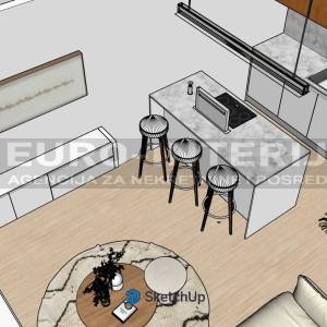 Zagreb, Borongaj, Vidrićeva ulica, jednosoban stan 35 m²