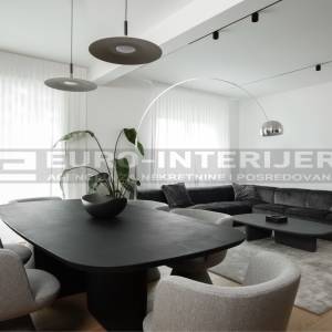 Zagreb, Srebrnjak, luksuzan trosoban stan 152 m2, balkon, terasa