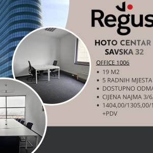 Zagreb, Trešnjevka, zakup ureda 6 radnih mjesta