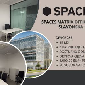 ZAKUP UREDA - ZAGREB, Matrix Office Park na Slavonskoj aveniji
