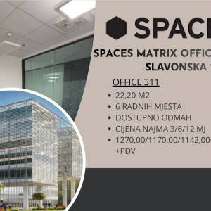 ZAKUP UREDA - ZAGREB, Matrix Office Park na Slavonskoj aveniji