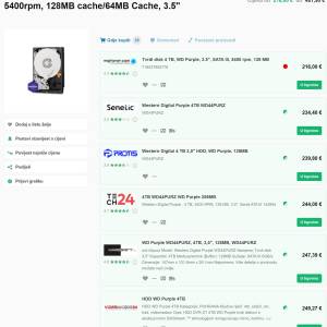 4TB HDD Western Digital Purple