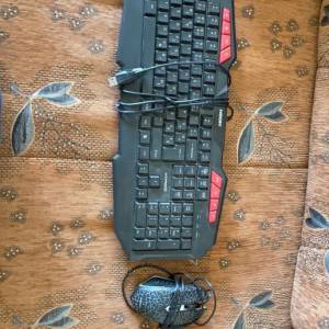 NEON Hypnos gaming komplet (Tipkovnica + Miš) (čitaj opis)