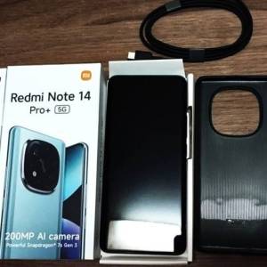 Redmi Note 14 Pro Plus 5G, 12+6gb RAM, 512gb ROM, 200mpx, Android 16