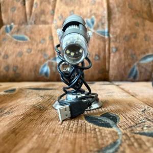 USB mikroskop Bresser (50x-1000x) + Kalibracijsko ravnalo (čitaj opis)