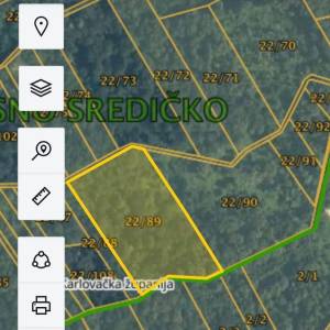 Zemljišni kompleks 33.355 m²,Lasinja