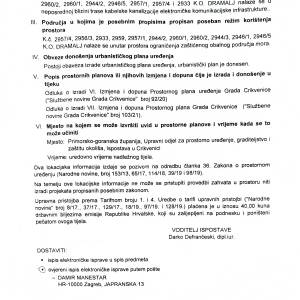 Građevinsko zemljište Dramalj, 696m2, pogled na more - kuća 2 stana
