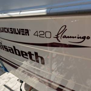 Quicksilver 420 flamingo sa trailerom