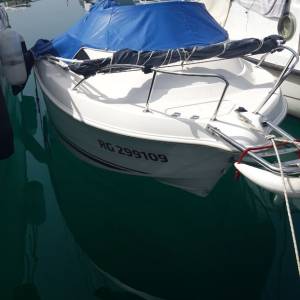 Quicksilver 420 flamingo sa trailerom