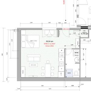 Uredski prostor 35m² u Splitu predio Spinut